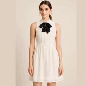 J Crew cream colored dress